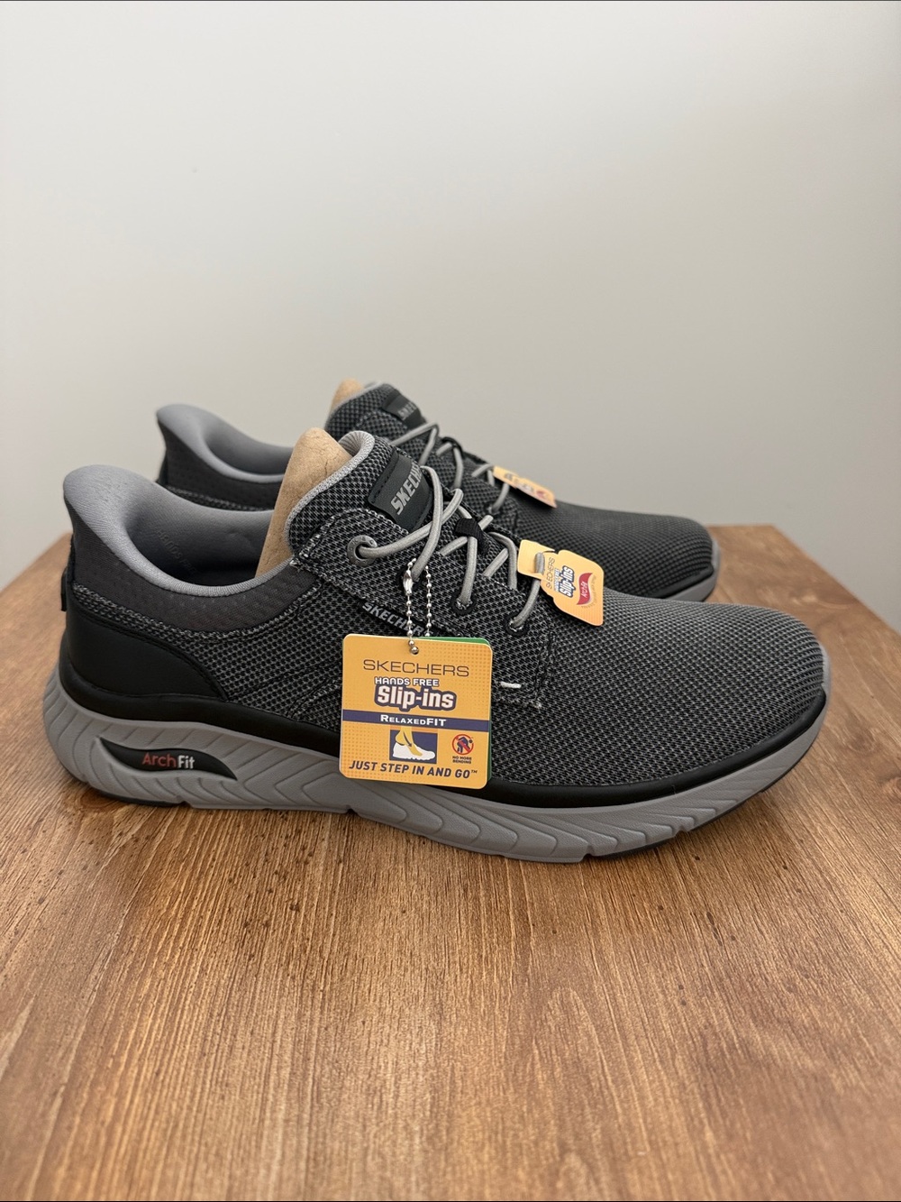 Skechers Men's Arch Fit Crosser Ruger Slip-On Sneakers